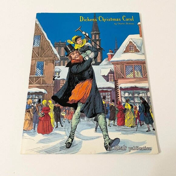 Vtg 1978 A Christmas Carol by Charles Dickens Ideals Publishing Paperback - Picture 1 of 16